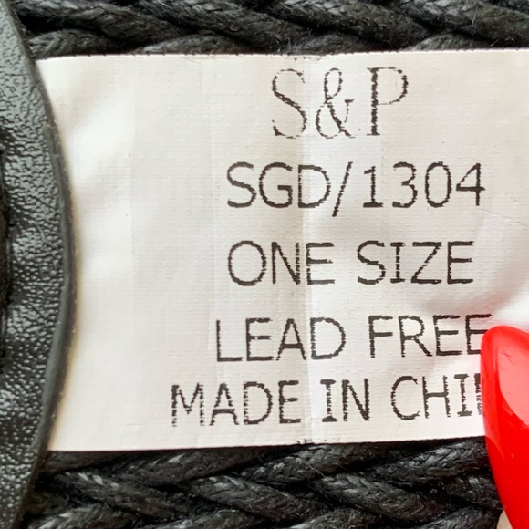 Faux leather weaved accent belt - Picture 7 of 7